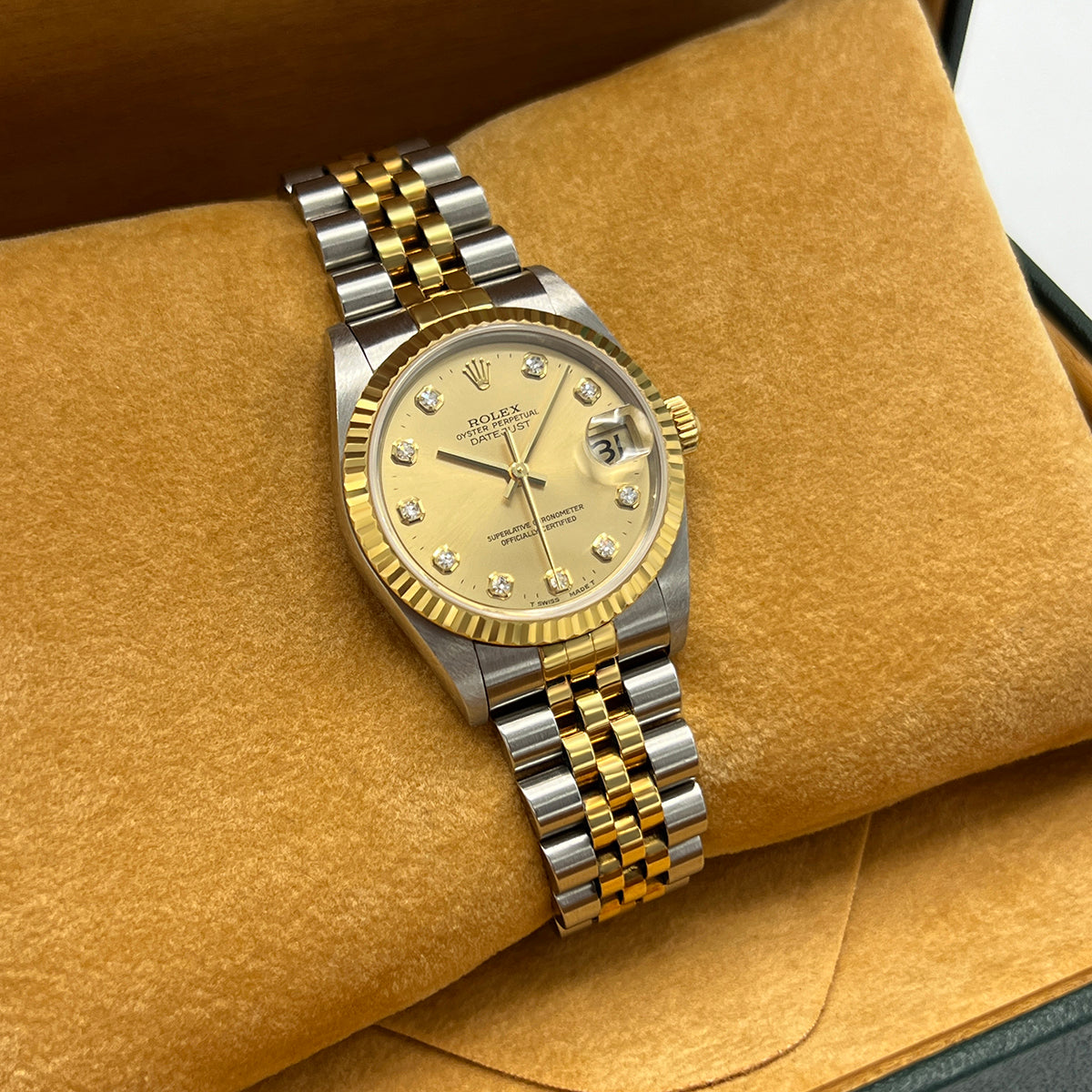 Datejust 31mm Midi 78273 (Champagne Diamond Dial) Chronofinder Ltd