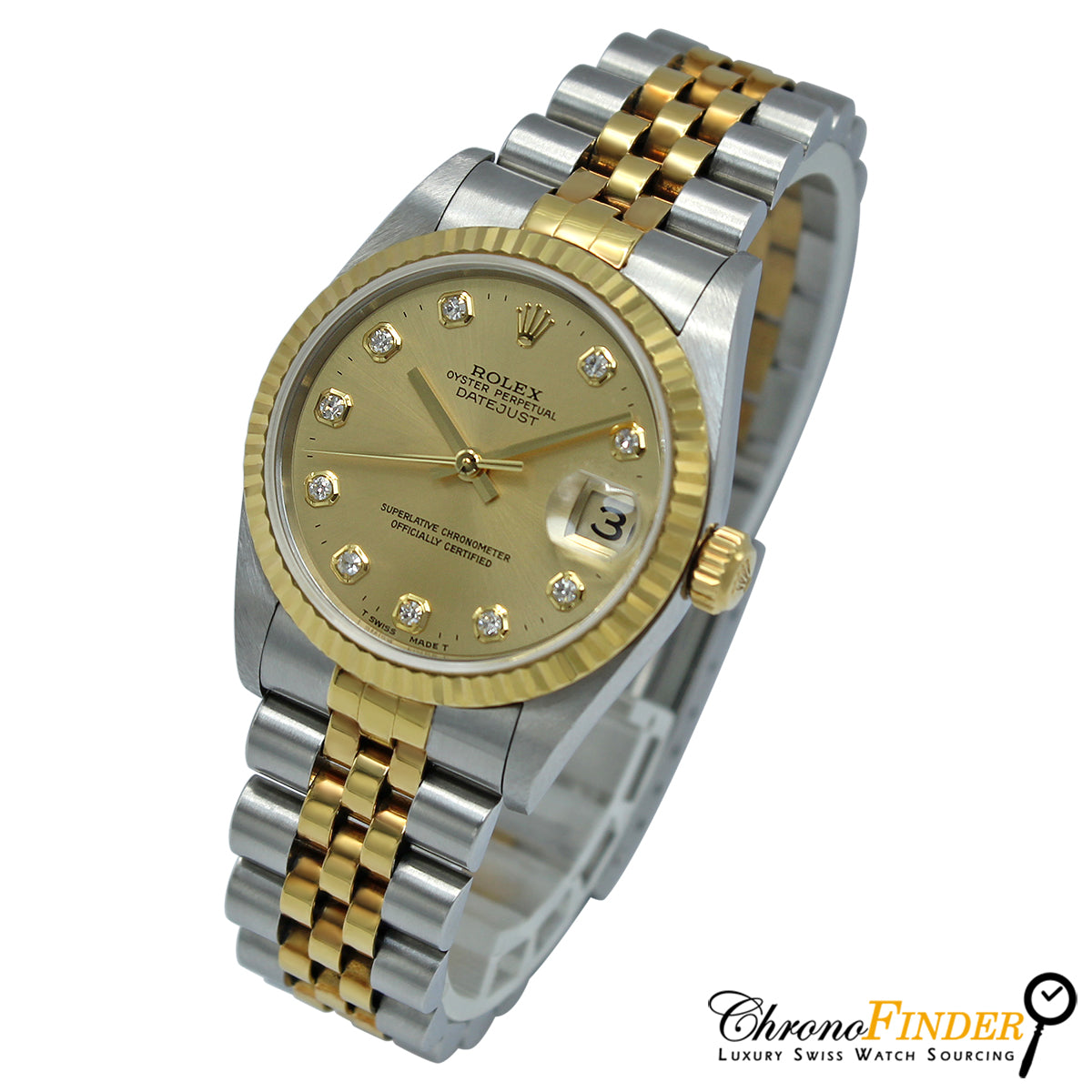 Datejust 31mm Midi 78273 (Champagne Diamond Dial)