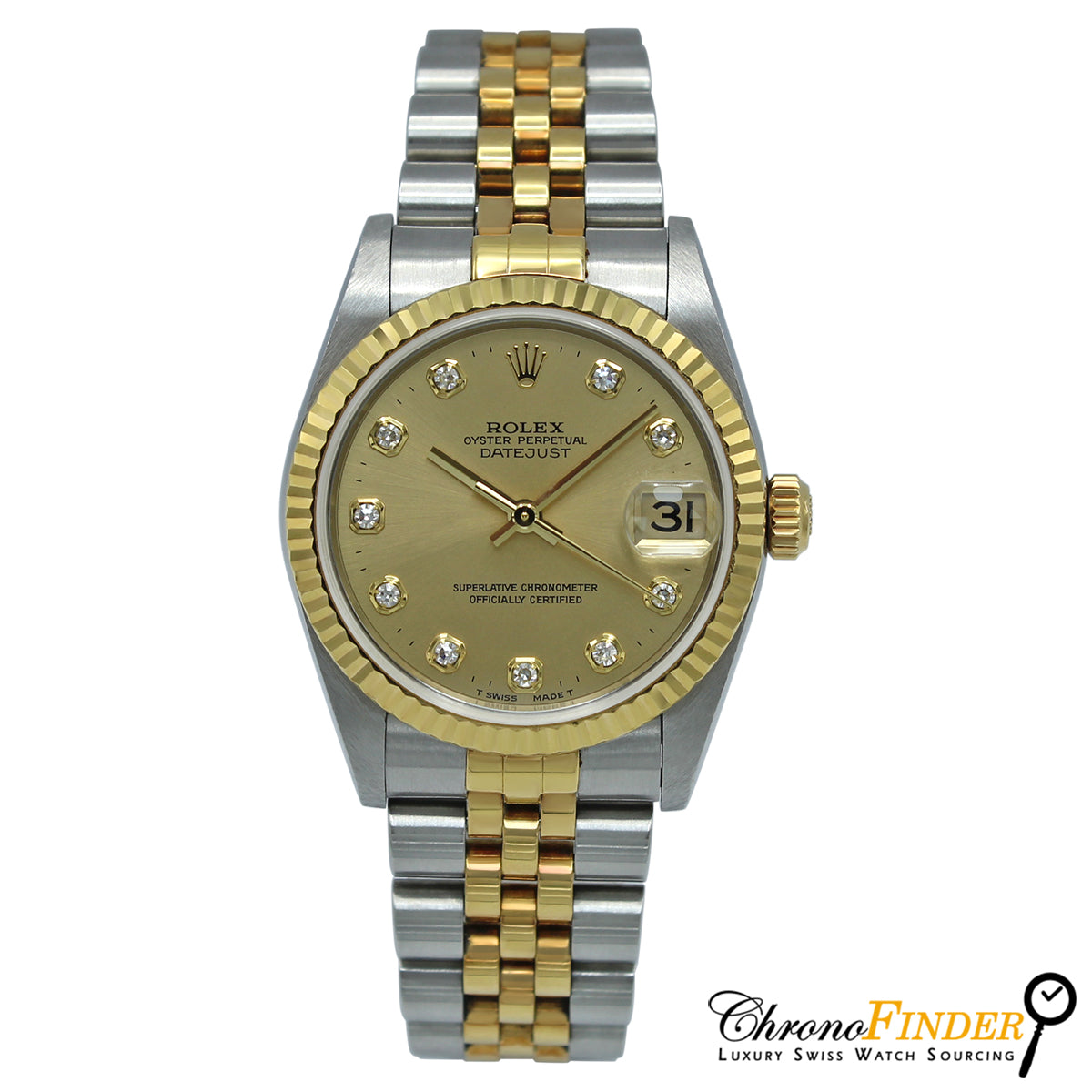 Datejust 31mm Midi 78273 (Champagne Diamond Dial) Chronofinder Ltd