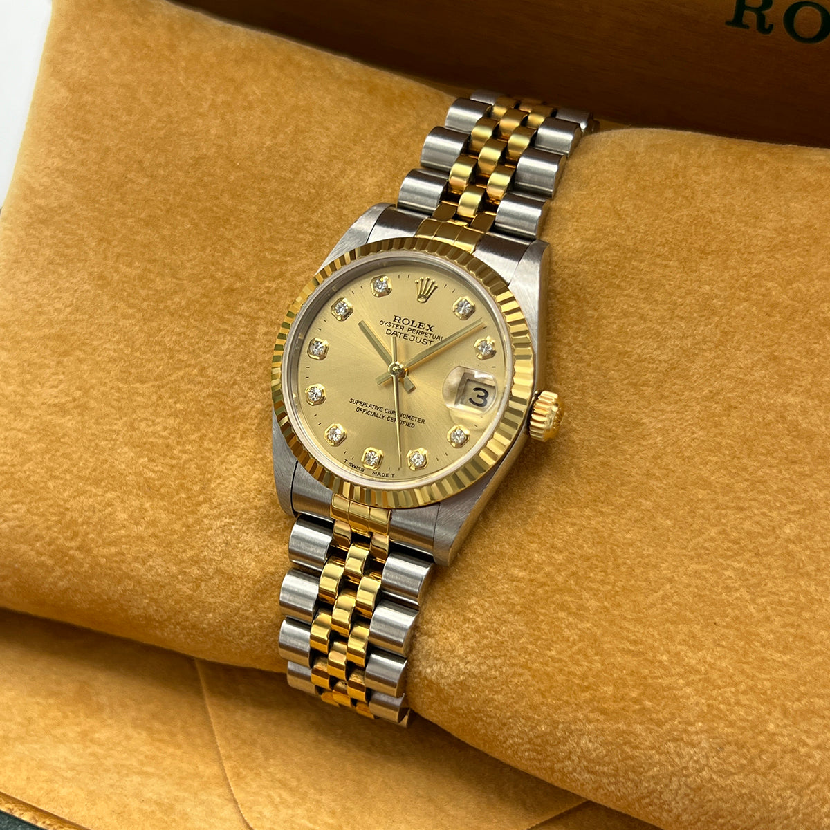 Datejust 31mm Midi 78273 (Champagne Diamond Dial) Chronofinder Ltd