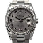 Load image into Gallery viewer, Datejust 36 116200 (Rhodium Roman Numeral Dial) Chronofinder Ltd
