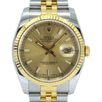 Load image into Gallery viewer, Datejust 36 116233 (Champagne Baton Dial) Chronofinder Ltd