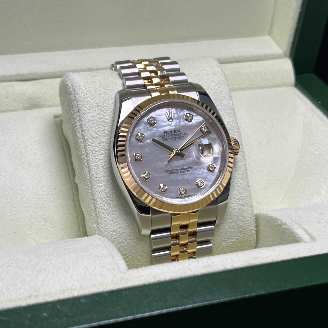 Datejust 36 mother outlet of pearl dial