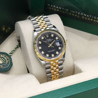 Datejust 36 126233 (Black Diamond Dial) Chronofinder Ltd