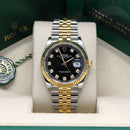 Datejust 36 126233 (Black Diamond Dial) Chronofinder Ltd