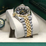 Load image into Gallery viewer, Datejust 36 126233 (Black Diamond Dial) Chronofinder Ltd
