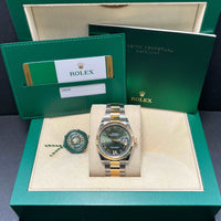 Datejust 36 126233 (Olive Green Diamond 6 & 9) Chronofinder Ltd