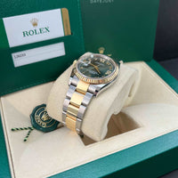 Datejust 36 126233 (Olive Green Diamond 6 & 9) Chronofinder Ltd