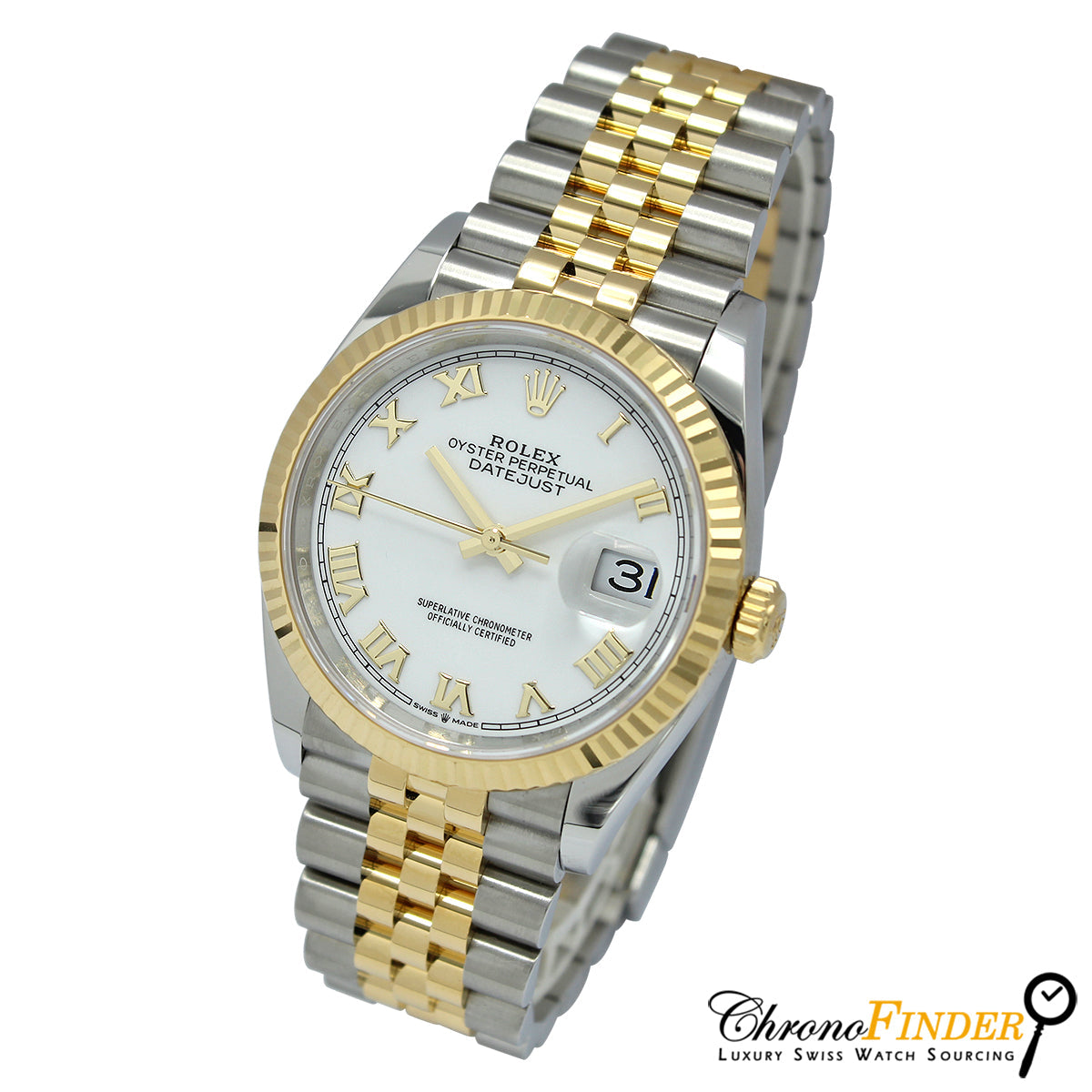 Datejust 36 126233 (White Roman Numeral Dial)