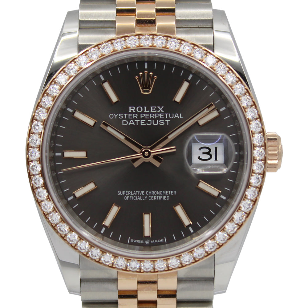 Datejust 36 deals rhodium dial