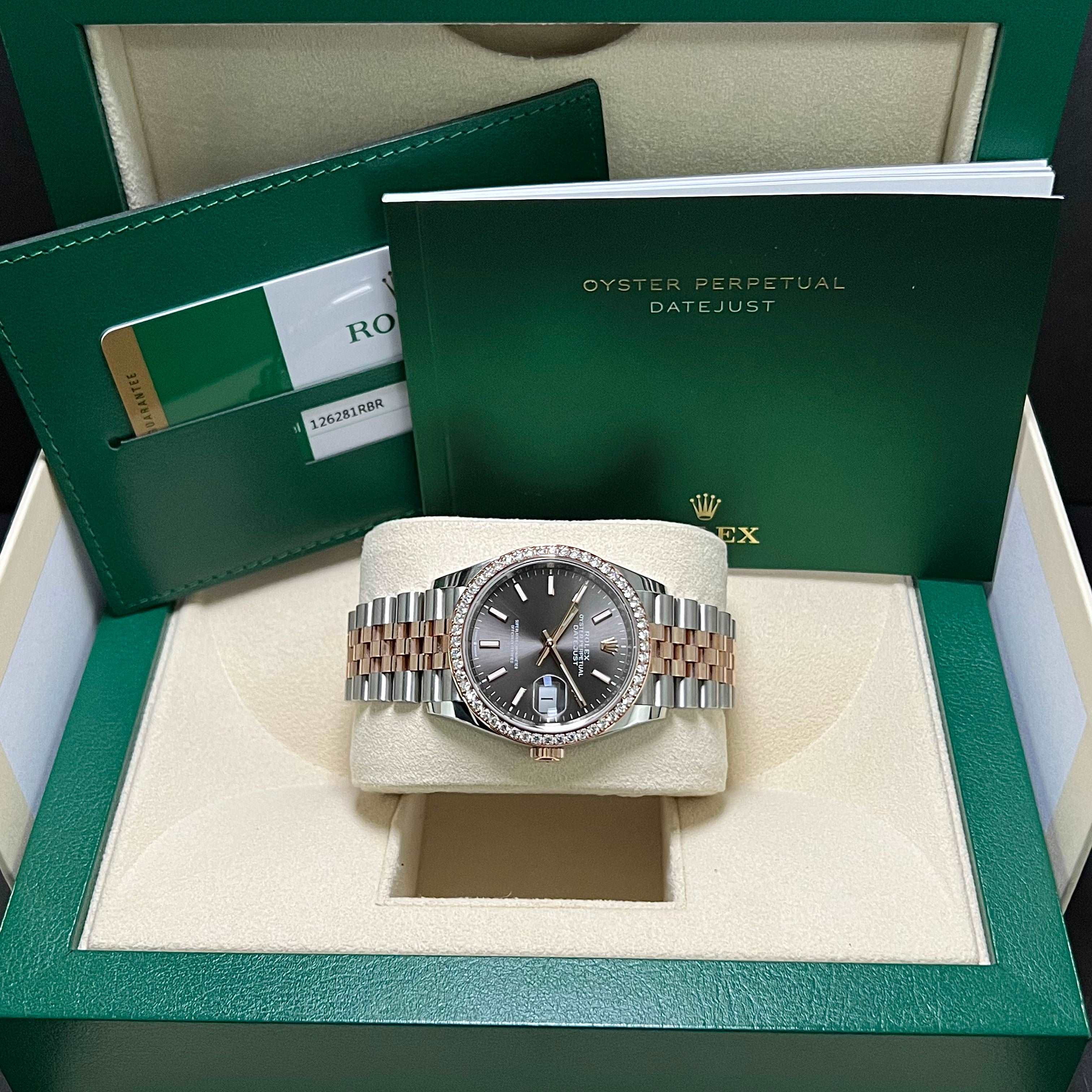 Datejust 36 126281RBR (Rhodium Dial) Chronofinder Ltd