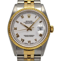 Datejust 36 16233 (Thin White Roman Numeral) Chronofinder Ltd