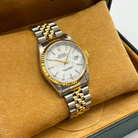 Datejust 36 16233 (White Baton Dial) Chronofinder Ltd