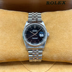 Load image into Gallery viewer, Datejust 36 16234 (Black Baton Dial) Chronofinder Ltd
