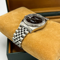 Datejust 36 16234 (Black Baton Dial) Chronofinder Ltd