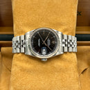 Datejust 36 16234 (Black Baton Dial) Chronofinder Ltd