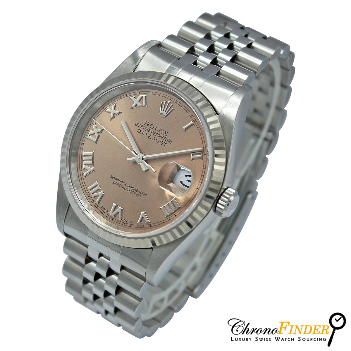 Datejust 36 16234 (Salmon Roman Numeral Dial)