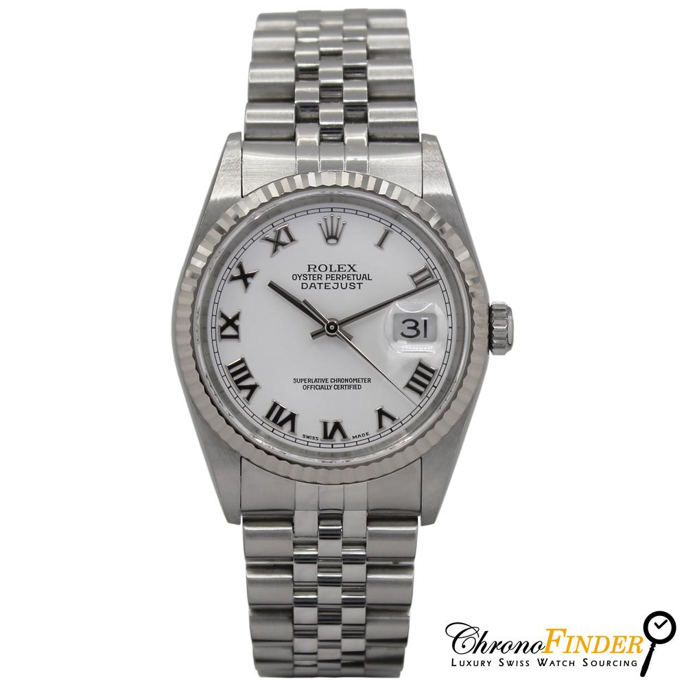 Datejust 36 16234 (White Roman Numeral)