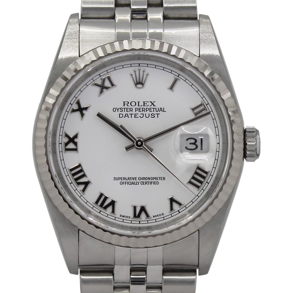 Datejust 36 16234 (White Roman Numeral)