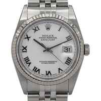 Datejust 36 16234 (White Roman Numeral) Chronofinder Ltd