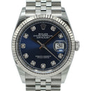 Datejust 36mm 126234 (Navy Blue Diamond Dial) Chronofinder Ltd