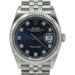 Load image into Gallery viewer, Datejust 36mm 126234 (Navy Blue Diamond Dial) Chronofinder Ltd
