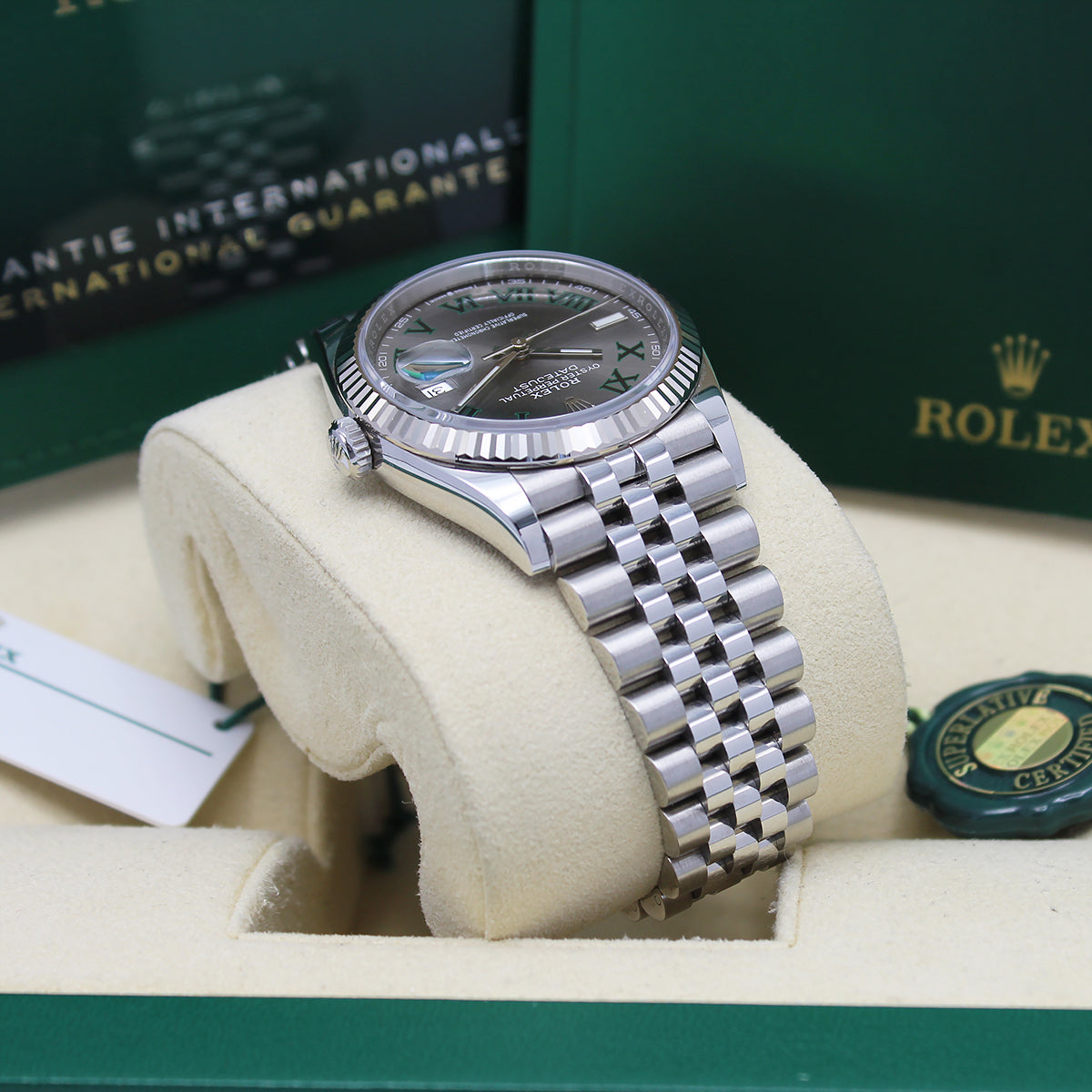 Datejust 36mm 126234 (Wimbledon Dial) Chronofinder Ltd