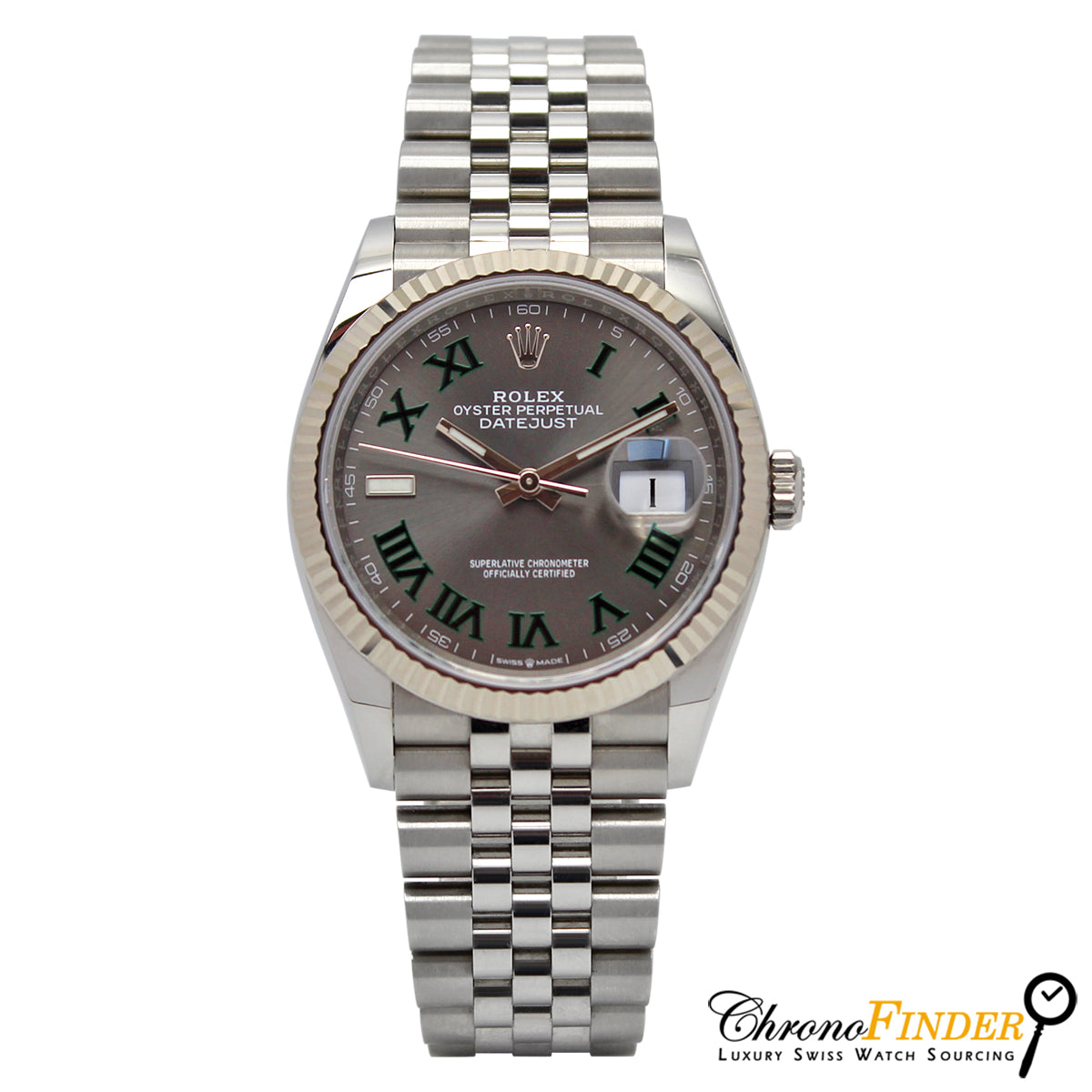 Datejust 36mm 126234 (Wimbledon Dial) Chronofinder Ltd