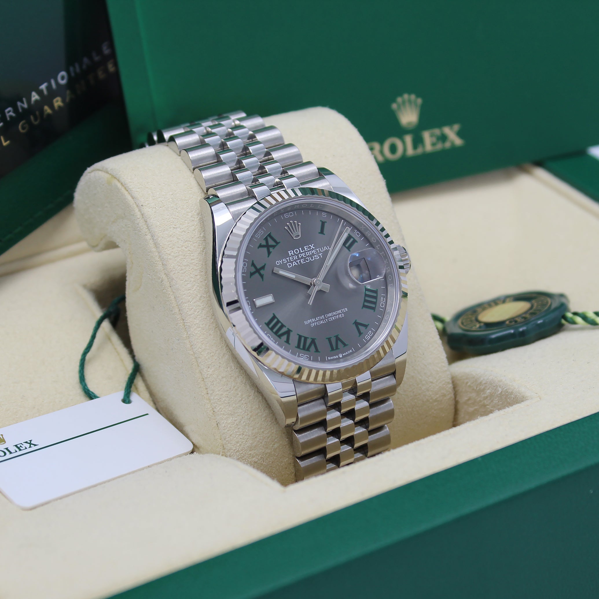 Datejust 36mm 126234 (Wimbledon Dial) Chronofinder Ltd