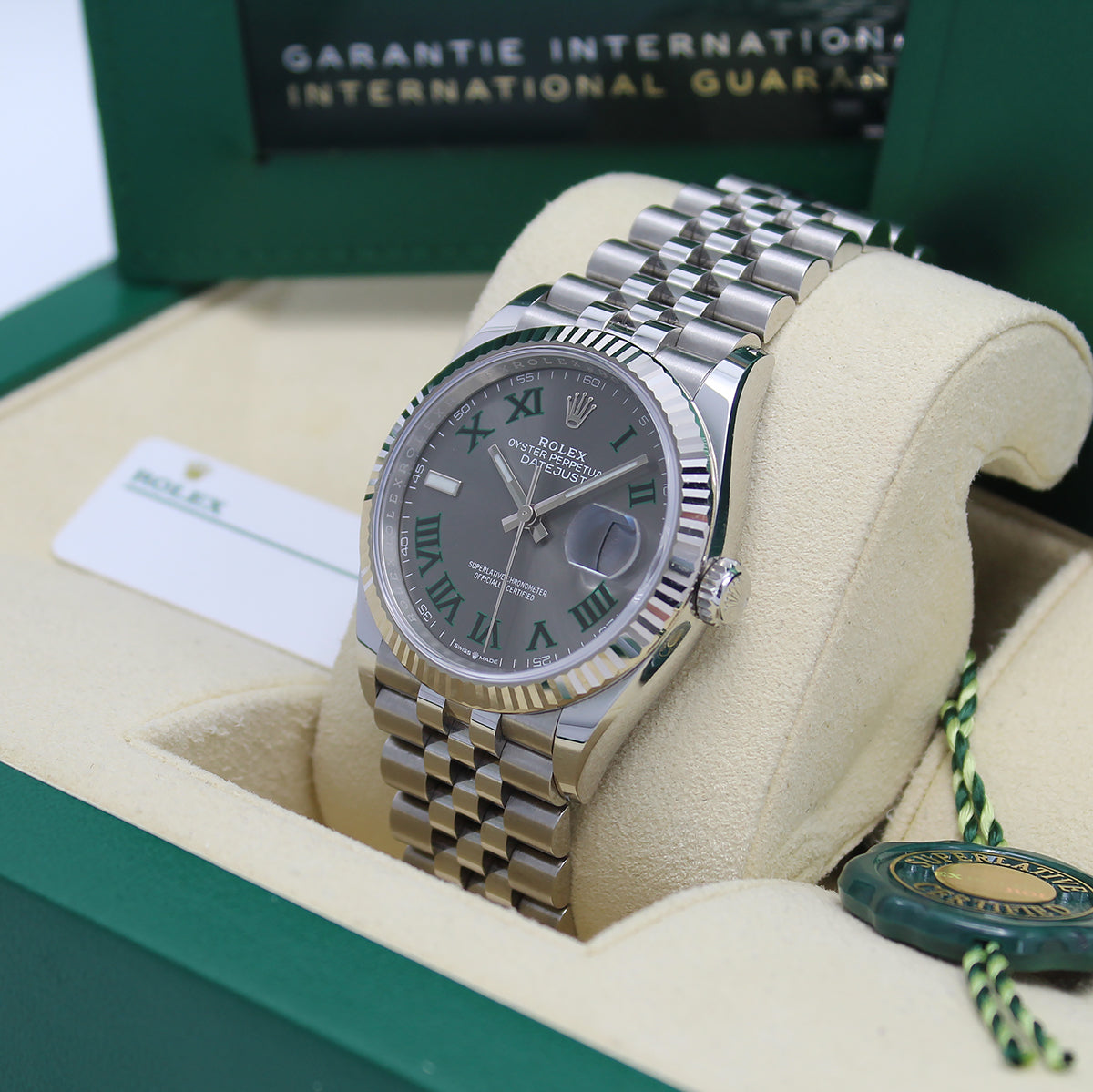 Datejust 36mm 126234 (Wimbledon Dial) Chronofinder Ltd