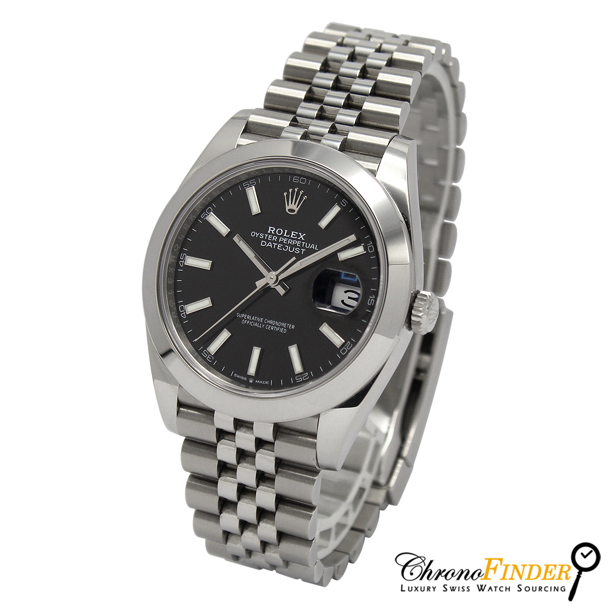 Datejust 41 126300 Black Dial