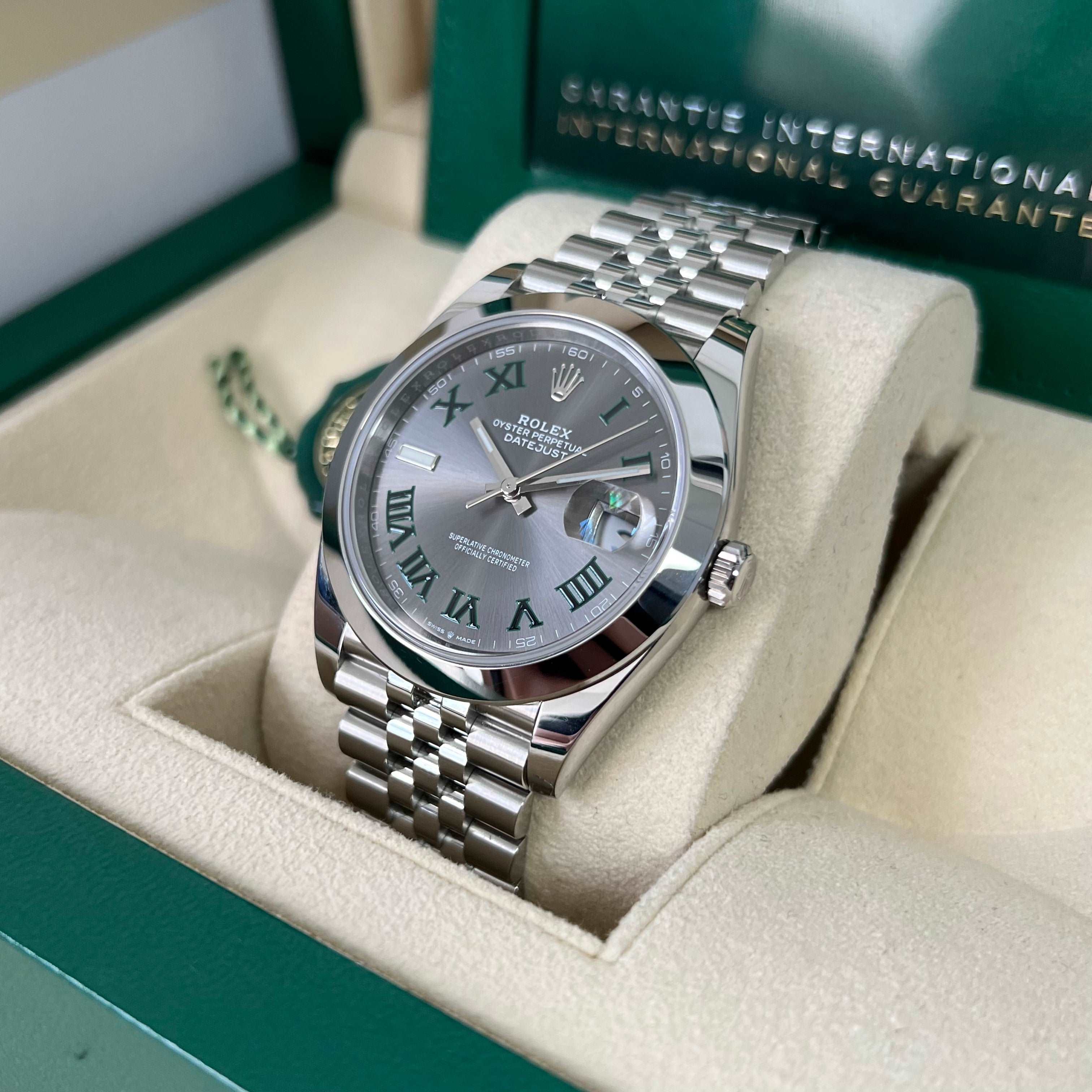 Datejust 41 126300 (Wimbledon-Jubilee) Chronofinder Ltd