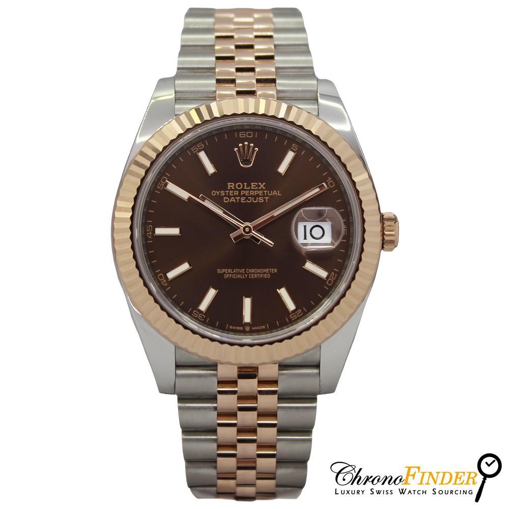 Datejust 41 126331 (Chocolate Dial) Chronofinder Ltd