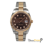 Load image into Gallery viewer, Datejust 41 126331 (Chocolate Diamond Dial) Chronofinder Ltd