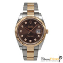 Datejust 41 126331 (Chocolate Diamond Dial) Chronofinder Ltd