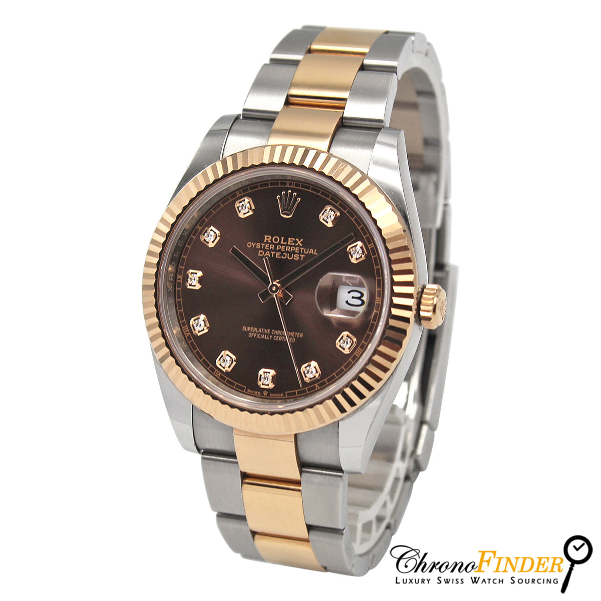 Datejust 41 126331 (Chocolate Diamond Dial)