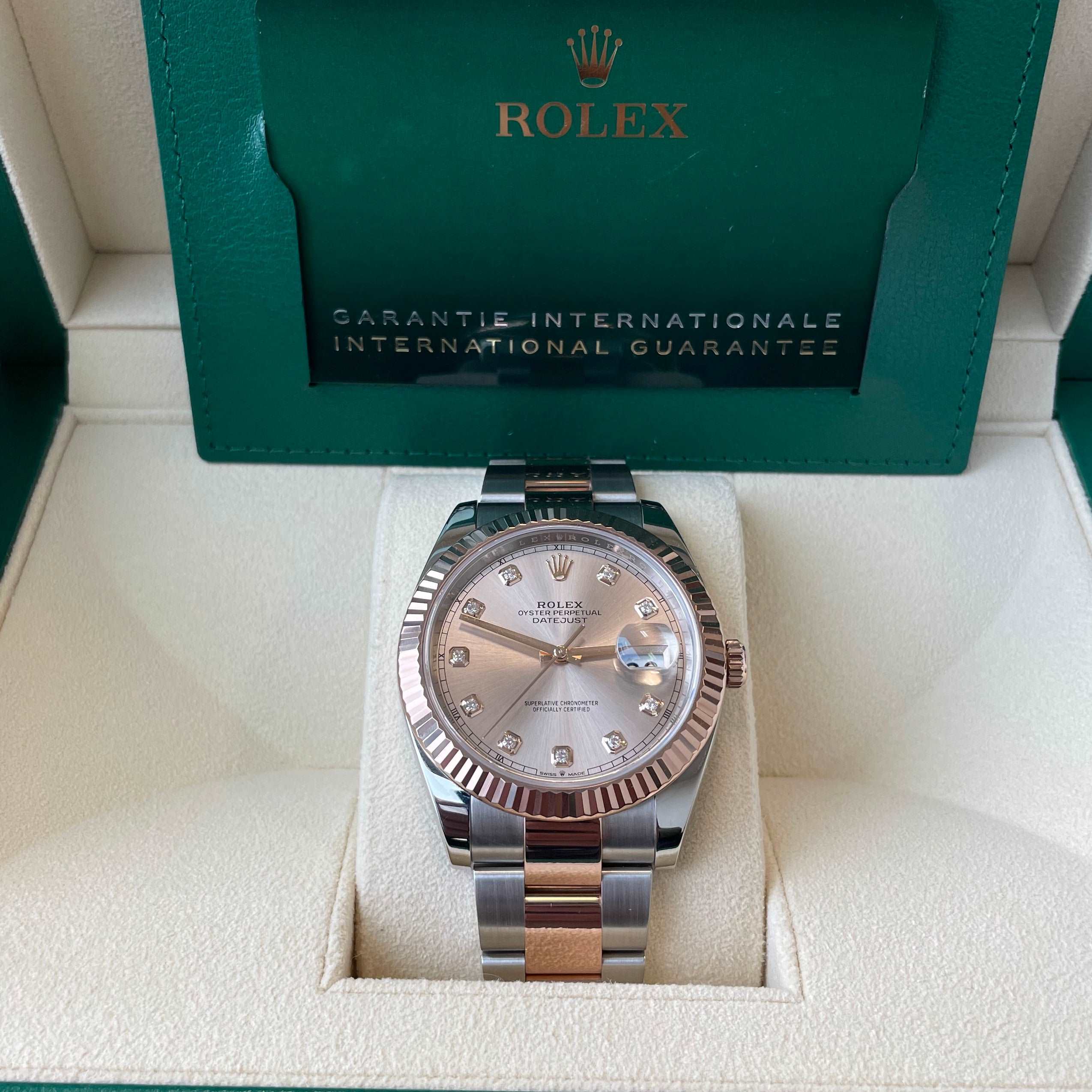 Datejust 41 126331 (Sundust Diamond Dial) Chronofinder Ltd