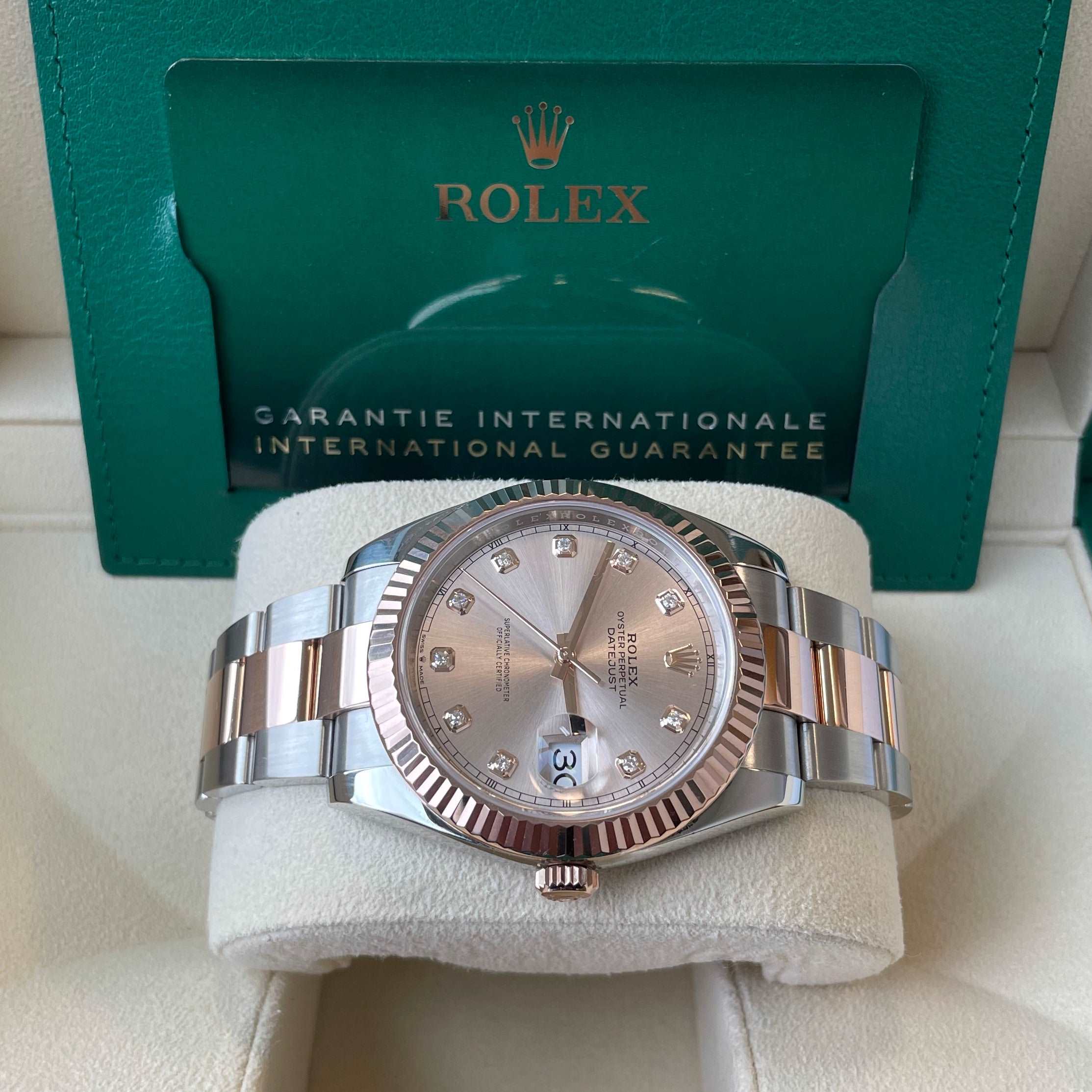 Datejust 41 126331 (Sundust Diamond Dial) Chronofinder Ltd