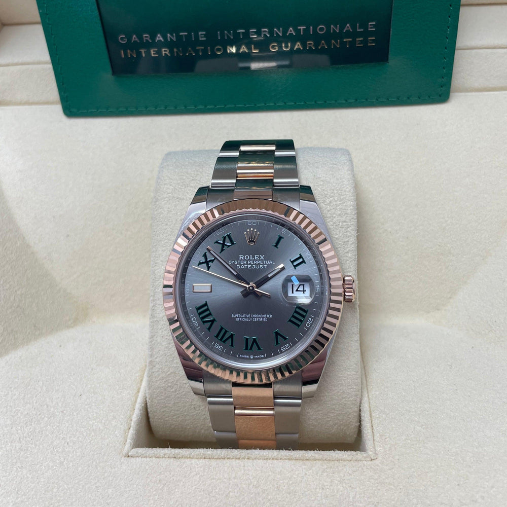 Datejust 41 126331 (Wimbledon Dial)