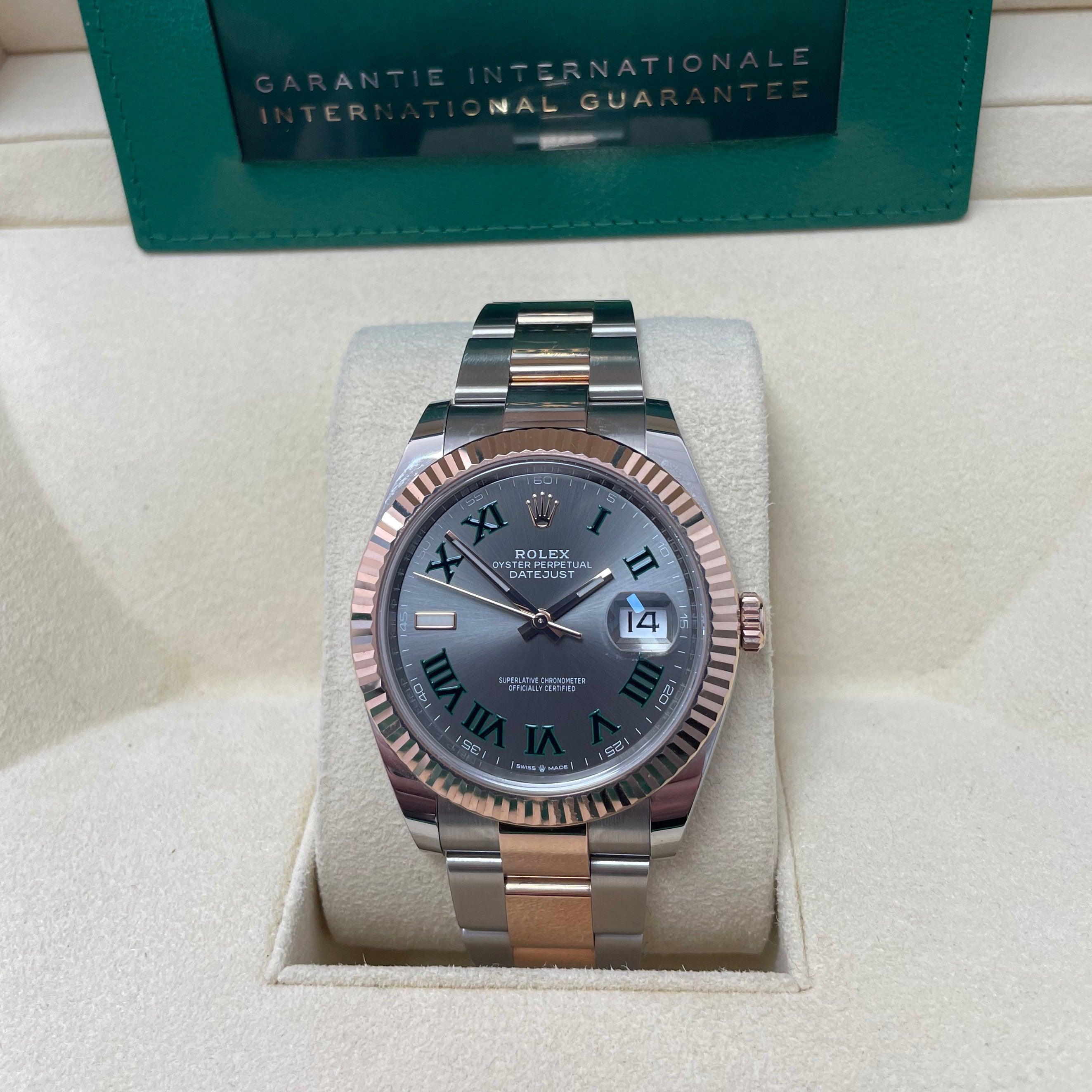 Datejust 41 126331 (Wimbledon Dial) Chronofinder Ltd