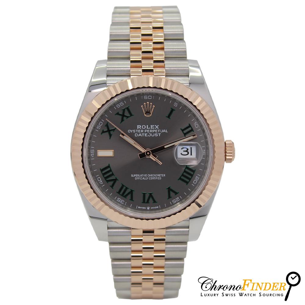 Datejust 41 126331 (Wimbledon Dial-Jubilee Bracelet) Chronofinder Ltd