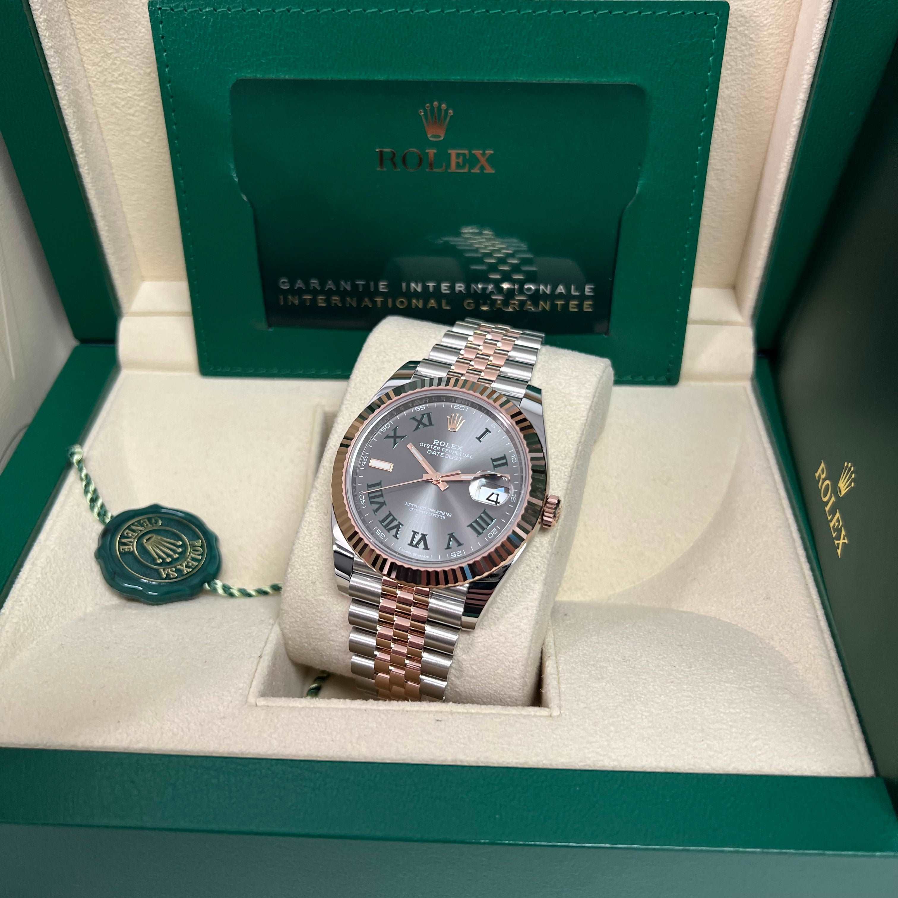 Datejust 41 126331 (Wimbledon Dial-Jubilee Bracelet) Chronofinder Ltd