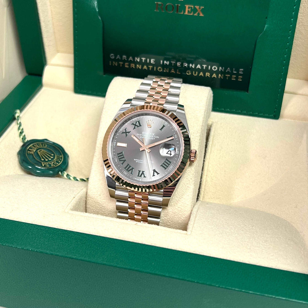 Datejust 41 126331 (Wimbledon Dial-Jubilee Bracelet)