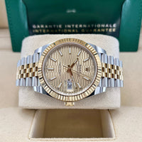 Datejust 41 126333 (Champagne Motif Dial - Jubilee) Chronofinder Ltd