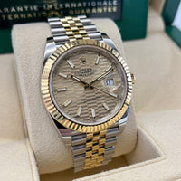 Datejust 41 126333 (Champagne Motif Dial - Jubilee) Chronofinder Ltd