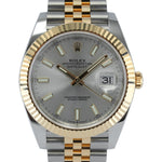 Load image into Gallery viewer, Datejust 41 126333 (Silver Baton Dial - Jubilee) Chronofinder Ltd