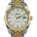 Datejust 41 126333 (White Baton Dial - Jubilee) Chronofinder Ltd