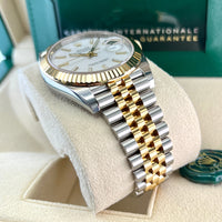 Datejust 41 126333 (White Baton Dial - Jubilee) Chronofinder Ltd