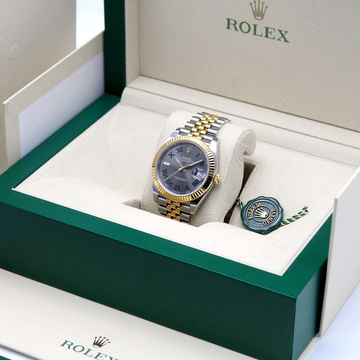 Datejust 41 126333 (Wimbledon Dial-Jubilee Bracelet) Chronofinder Ltd