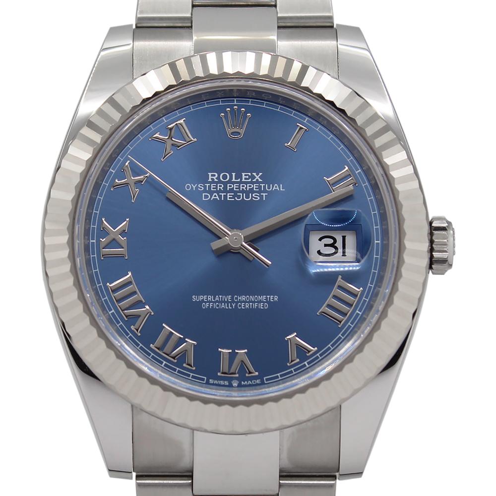 Datejust 41 126334 (Azzurro Blue Dial) Chronofinder Ltd